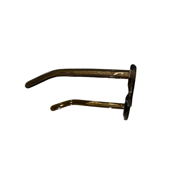 Gucci GG0318S Havana Brown Full-Rim Square Sunglasses New main image 4